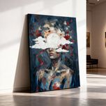 تابلو بوم ذهن ابری/ طرح اختصاصی لوکس بوم