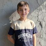 تیشرت دو تیکه نوجوان یونیسکس طرح BROOKLYN ساوافه