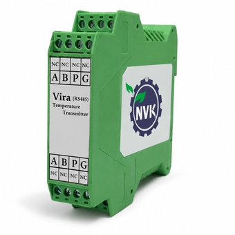 سنسور دما و رطوبت مدباس (Modbus RTU/RS-485)/ ریلی / تابلویی /قابل نصب در تابلو