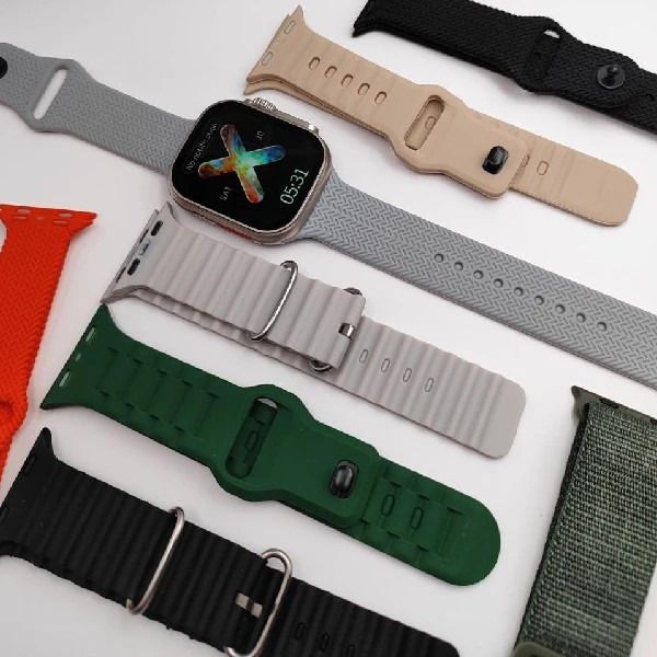 ساعت هوشمند 45میلیمتر wisme-x15 با 7 بند به همراه ایرپاد