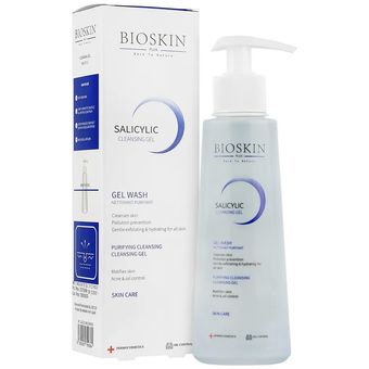 ژل شست و شو صورت و بدن حاوی اسید سالیسیلیک