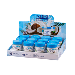 روغن نارگیل ابری مناسب پوست و مو حجم 60 میلی لیتر بسته 12 عددی