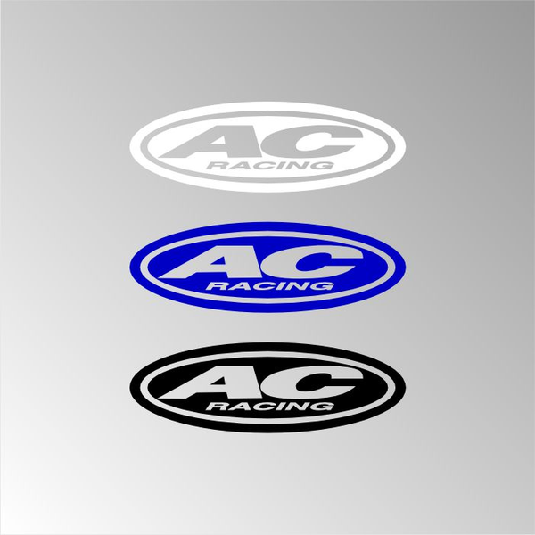 برچسب برش خورده مدل AC RACING کد 0107