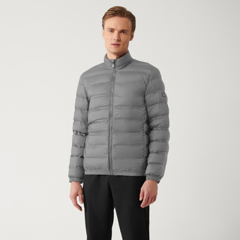 کاپشن پافر طوسی آووا - AVVA