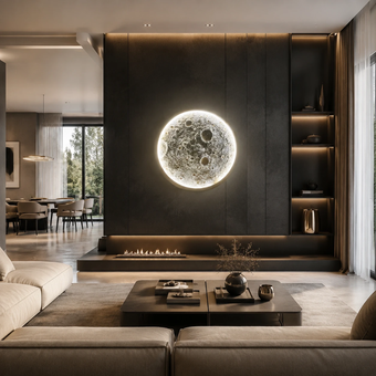 تابلو دکوراتیو نورپردازی شده LED | انتخابی خاص برای زیبایی دیوار خانه