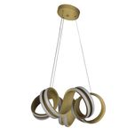 لوستر مدرن مدل گل 5پر 3لاین