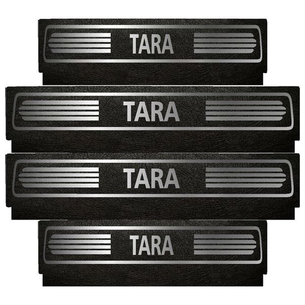 برچسب پارکابی خودرو مهدیار طرح چرم کد pka1051 مناسب برای تارا بسته 4 عددی*990