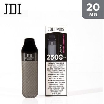 پاد یکبار مصرف 2500 پاف توت فرنگی موز JDI