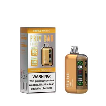 پاد یکبار مصرف 15000 پاف انبه اسموک PRIVE BAR