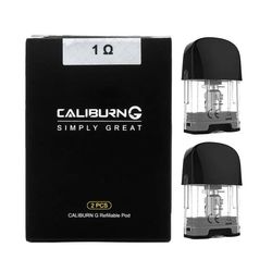 کاتریج به همراه کویل کالیبرن یوول 1 اهم CALIBURN G Refillable Pod & coile
