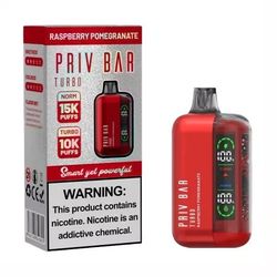 پاد یکبار مصرف 15000 پاف توت قرمز انار اسموک PRIVE BAR