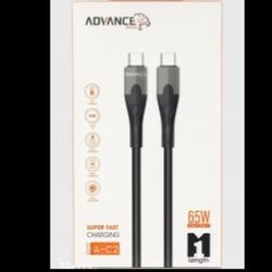 کابل شارژ ادونس دو سر تایپ سی  Advance A-C2