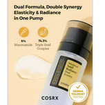 دبل سرم اسنس آبرسان حلزون کوزارکس 80میل | COSRX Advanced Snail Radiance Dual Essence 80ml