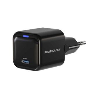 شارژر دیواری 20 وات پاورولوژی مدل Ultra-Compact Gan