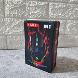 موس گیمینگ 7 کلید  |  T-WOLF M1 | RGB | DPI 3600
