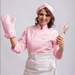 لباس کت سرآشپز زنانه ترگال صورتی