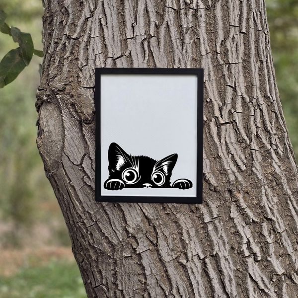 تابلو مدل چاوه گربه لوس