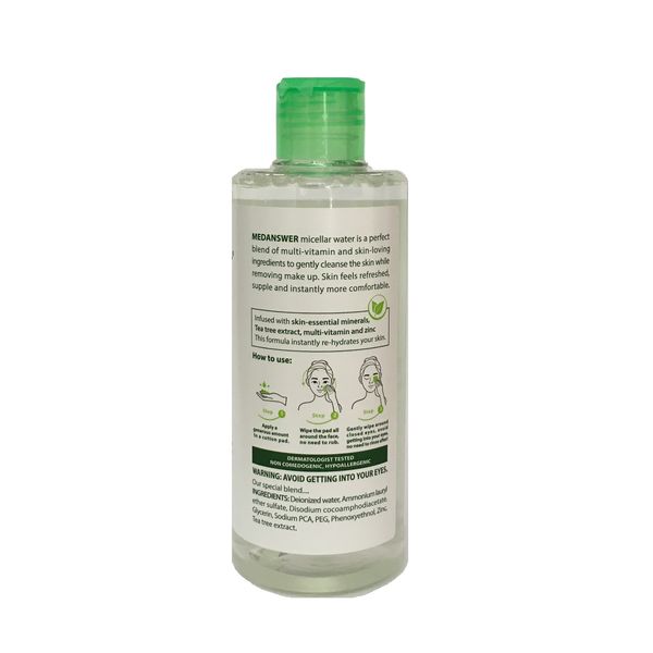 محلول پاککننده آرایش صورت مدانسر مدل میسلار واتر حجم 275 میلیلیتر*984