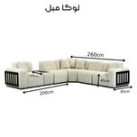 مبل ال 7 نفره لوکا مبل مدل آنیتا