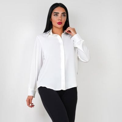 شومیز بیسیک سفید