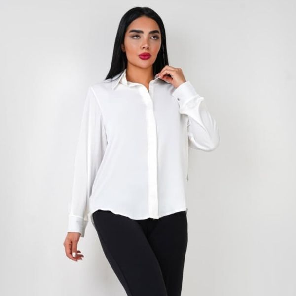 شومیز بیسیک سفید