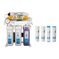دستگاه تصفیه کننده آب خانگی اس اس وی مدل MaxTec X700 به همراه فیلتر بسته 4 عددی