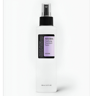تونر درمانی ضدجوش و روشن‌کننده کوزارکس COSRX AHA/BHA Clarifying Treatment Toner