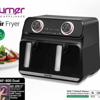 سرخ کن بدون روغن برنر 8لیتری
