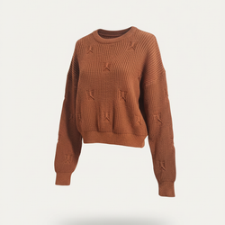 بلوز بافت طرح پروانه ای