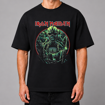 تیشرت طرح گروه متال ایرون میدن Iron Maiden