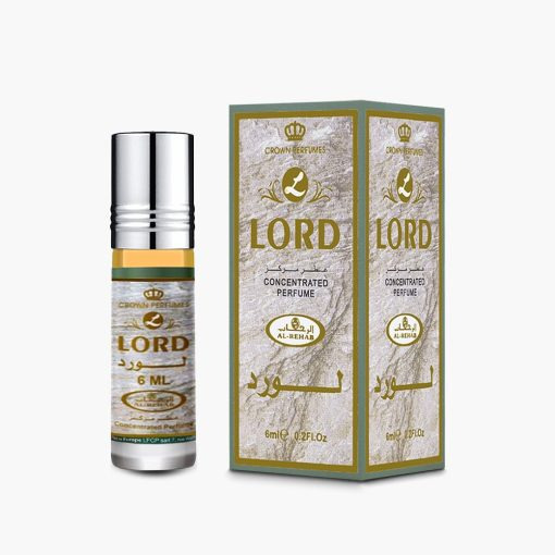 عطر روغنی الرحاب مدل لورد Lord حجم 6 میلی لیتر