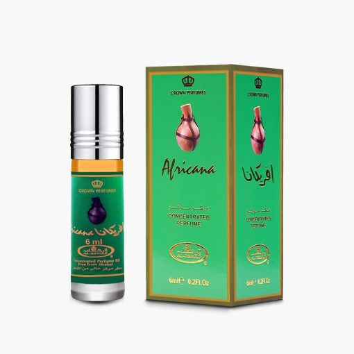 عطر روغنی الرحاب مدل آفریکانا Aficana حجم 6 میلی لیتر