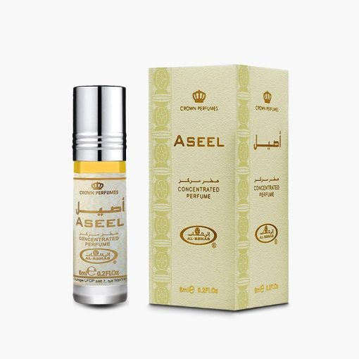 عطر روغنی الرحاب مدل اصیل Aseel حجم 6 میلی لیتر