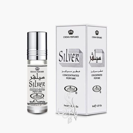 عطر روغنی الرحاب مدل سیلور silver حجم 6 میلی لیتر