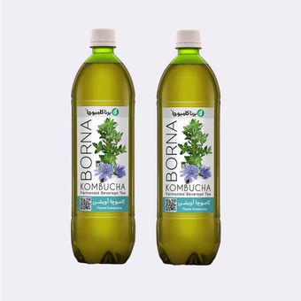 نوشیدنی آویشن کامبوچا - 1 لیتر بسته 2 عددی