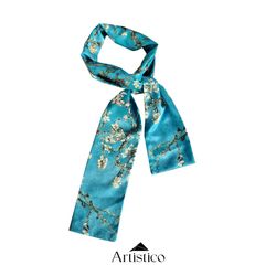 روبان اسکارف بزرگ شکوفه‌های بادام(Artistico)