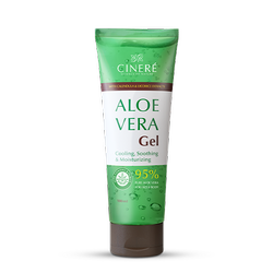 ژل عصاره آلوئه ورا مرطوب‌کننده صورت و بدن سینره | مناسب انواع پوست حجم 100 میلی لیتر