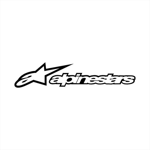 برچسب برش خورده مدل ALPINESTARS کد 0099