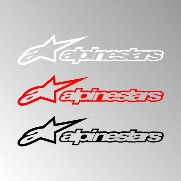 برچسب برش خورده مدل ALPINESTARS کد 0099