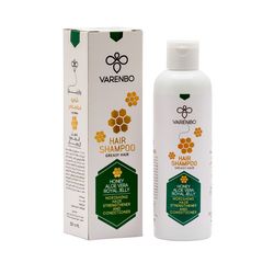 شامپو تقویت کننده مو وارنبو مدل Royal Jelly حجم 250 میلی لیتر مناسب موهای چرب
