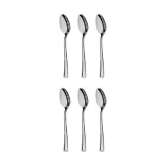قاشق چای خوری صنایع استیل ایران مدل مودنا بسته 6 عددی