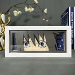 تابلو لایت باکس انیمه ای شارینگان ساسکه ناروتو | Naruto Sasuke Sharinngan Light Box