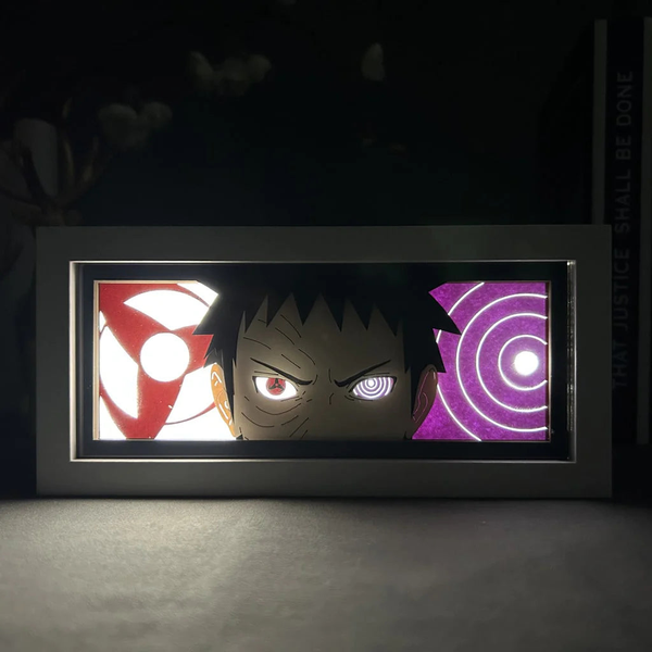 تابلو لایت باکس انیمه ای اوبیتو نارتو | Naruto Obito Light Box