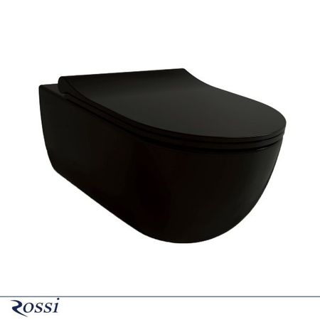 توالت فرنگی والهنگ رسی مدل  آنیسا مشکی