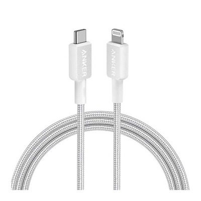 کابل 1.8 متری USB-C به لایتنینگ انکر مدل A81B6 Anker 322