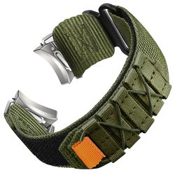 بند اسپریگ مدل Nylon ORG Outdoor مناسب برای ساعت هوشمند سامسونگ Galaxy Watch 4/5/6/7/FE size 40/43/44/46/47mm