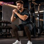 دستگاه ماساژور شکم و بدنسازی ویزدام مد مدل Professional EMS مجموعه 5 عددی