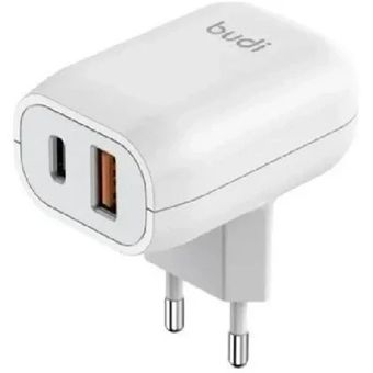 شارژر دیواری 20 وات بودی مدل Budi AC339VEW