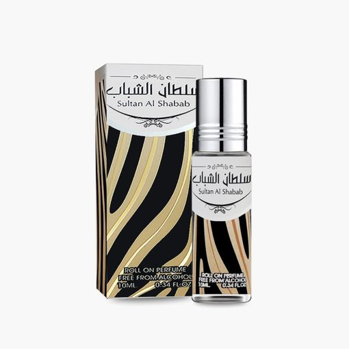 عطر روغنی الرحاب مدل سلطان الشباب حجم 6 میلی لیتر