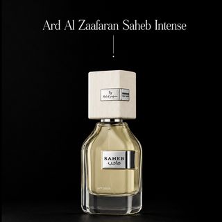 عطر ادکلن ارض الزعفران صاحب اینتنس (سفید) 70 میل اورجینال  ard al zaafaran Saheb Intense